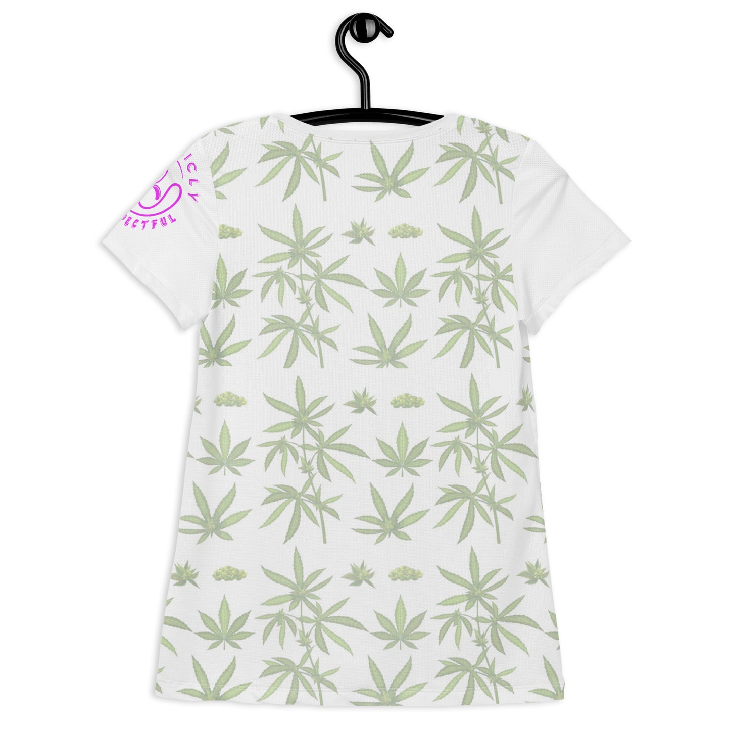 Weed Management Women's Athletic T-Shirt - Dry Fit