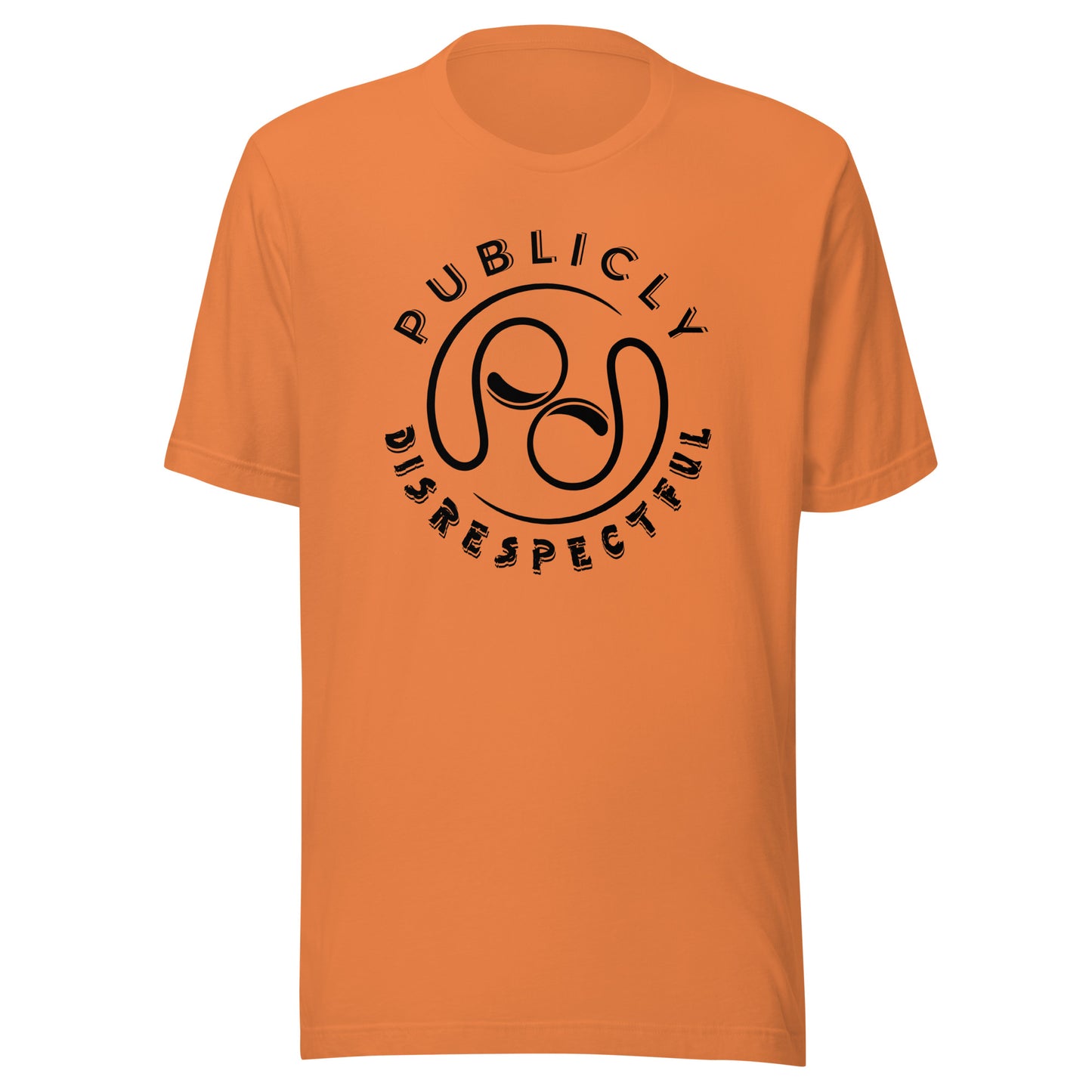 Publicly Disrespectful Logo Short Sleeve T-Shirt