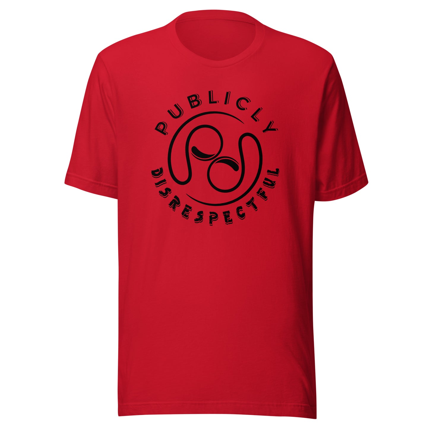 Publicly Disrespectful Logo Short Sleeve T-Shirt