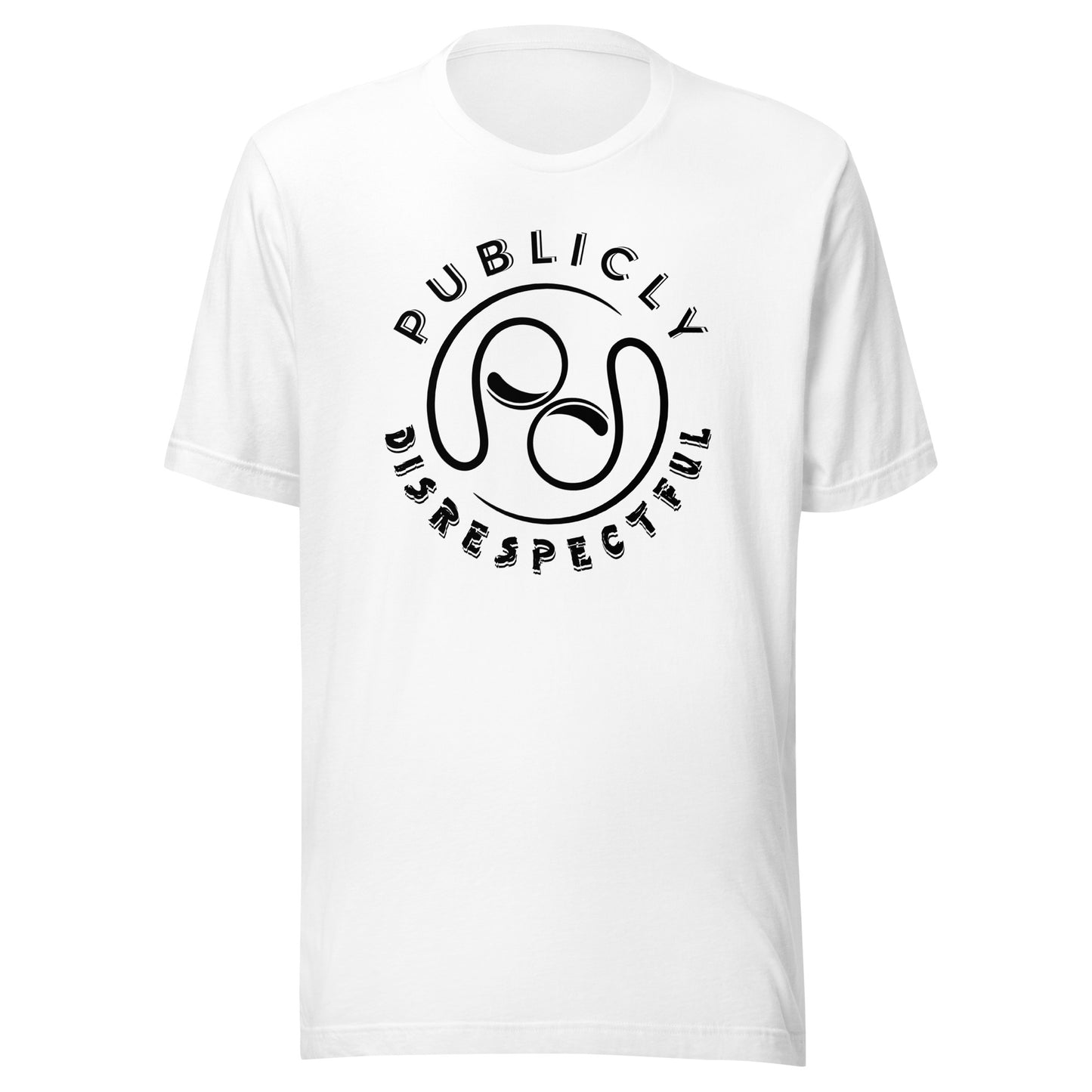 Publicly Disrespectful Logo Short Sleeve T-Shirt