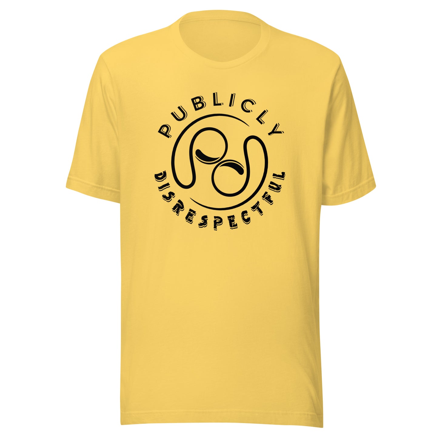 Publicly Disrespectful Logo Short Sleeve T-Shirt